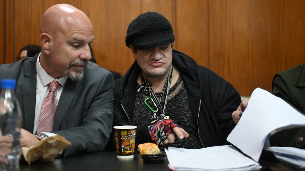 Pity Álvarez durante el juicio por el crimen de Cristian Díaz. (Foto: Infobae)