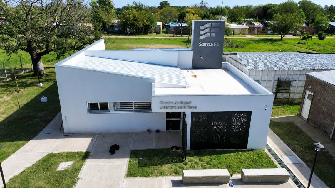 El renovado Centro de Salud “Lisandro de la Torre”, que será inaugurado este martes en barrio Las Vegas. (Crédito: GSF)
