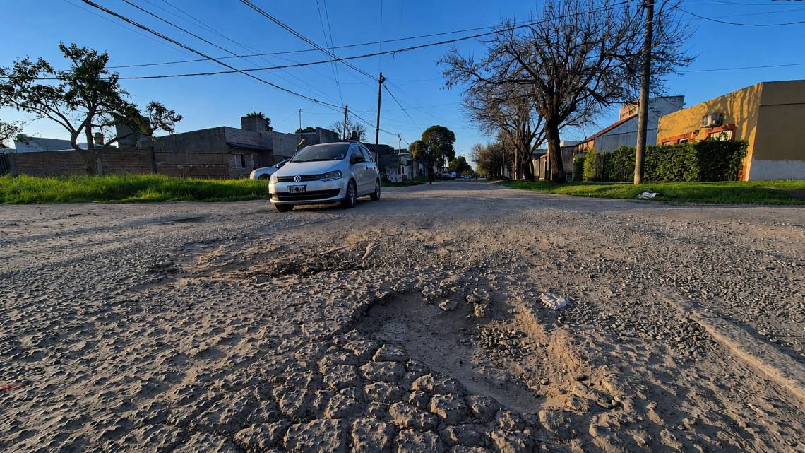 Azcuénaga, en su sintersección con 9 de Julio. (Crédito. STD)