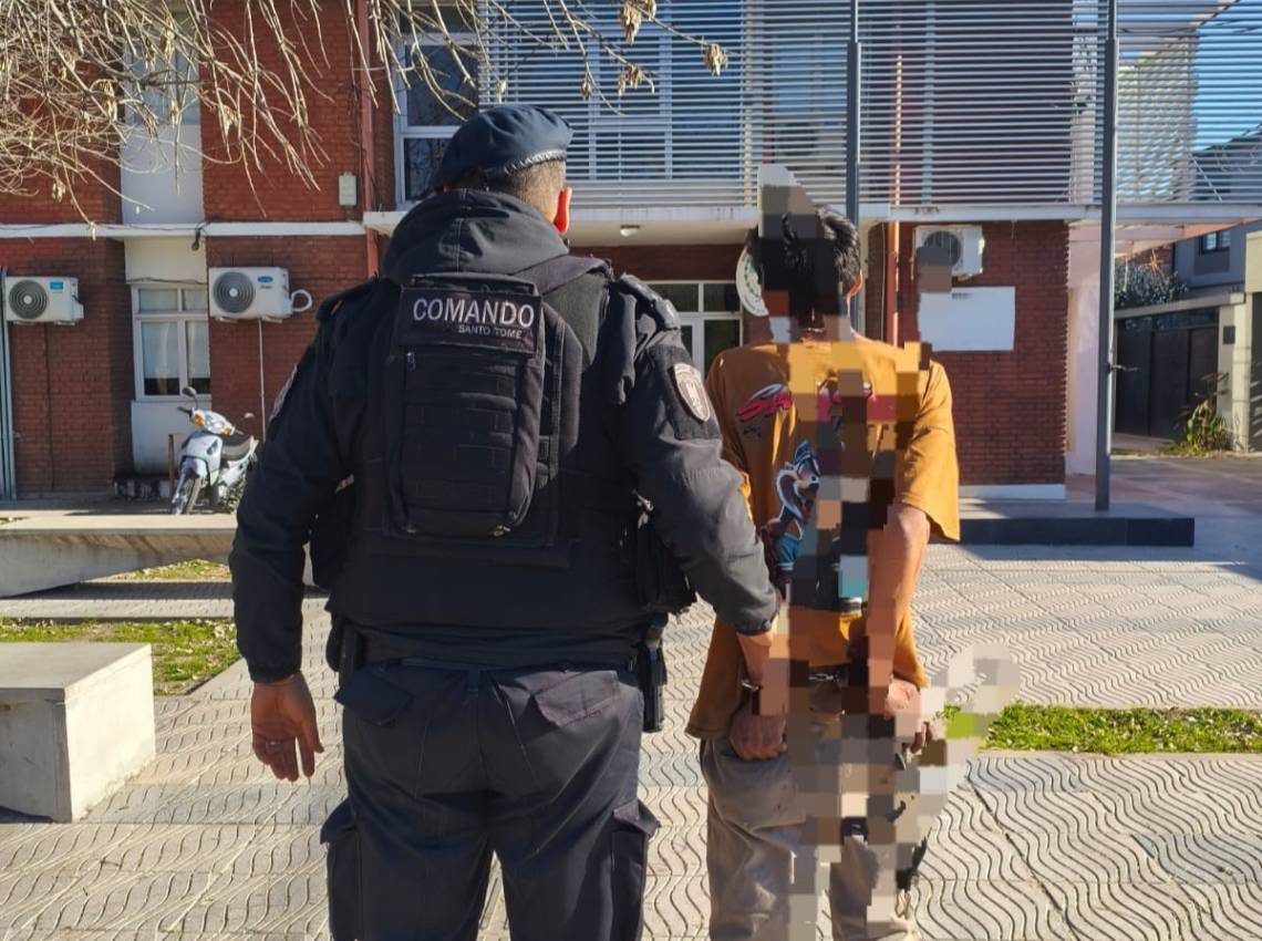 El autor del hecho fue señalado por la víctima y quedó detenido.