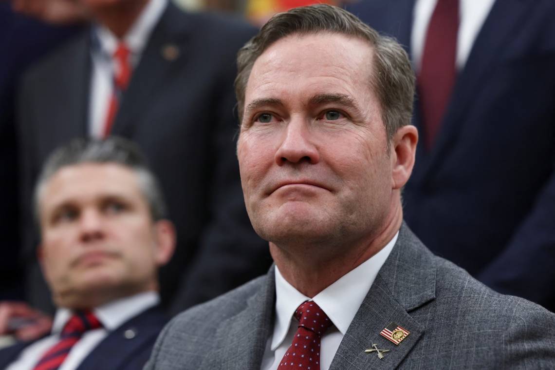 El embajador de Estados Unidos ante la ONU, Mike Waltz.